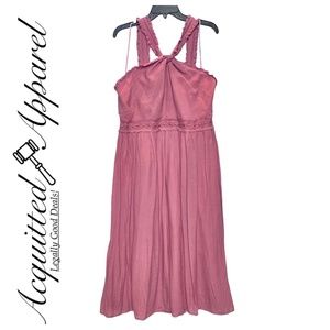 LC Lauren Conrad Desert Dreamer Terracotta Dress NWT